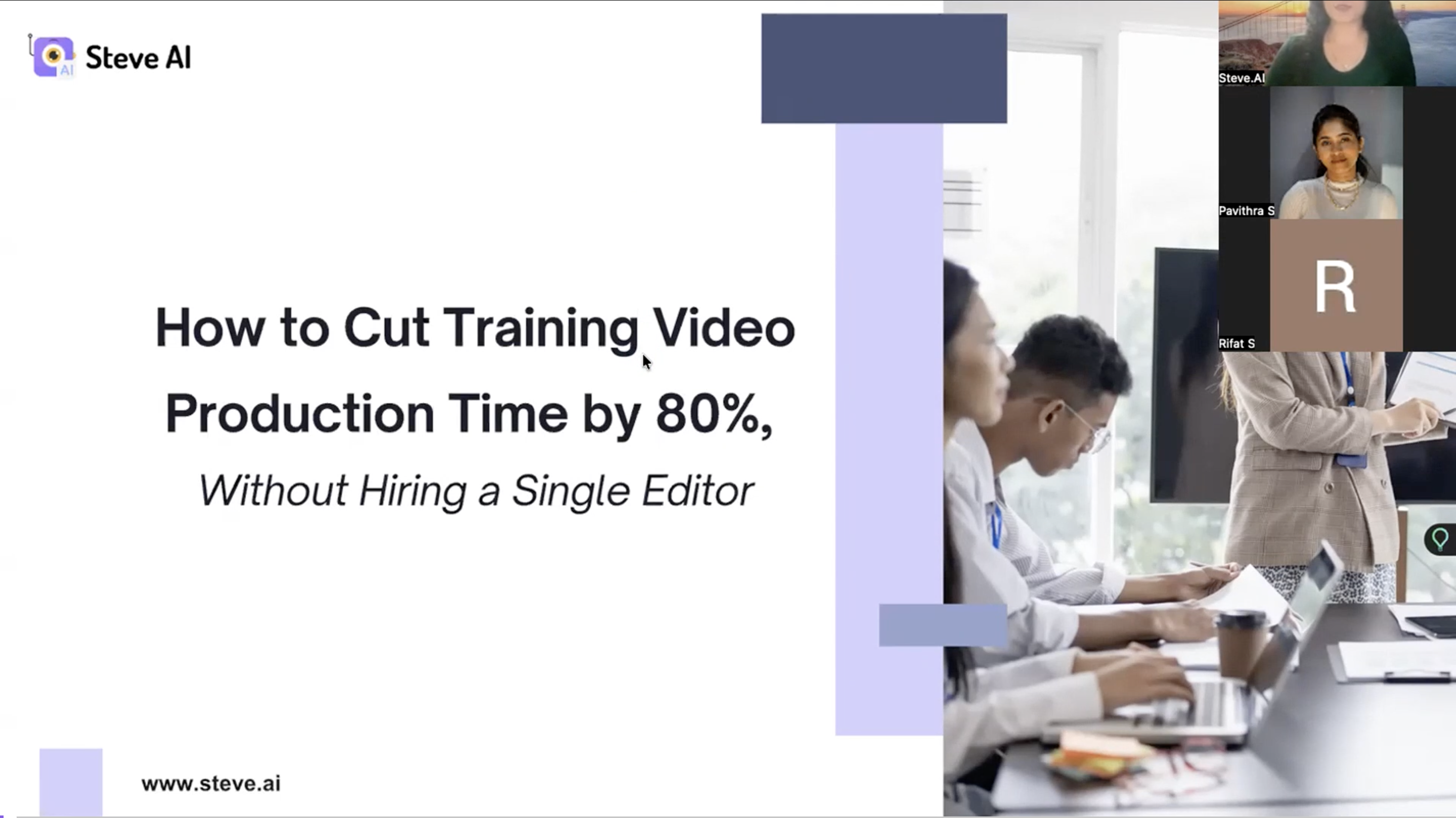 How to cut training video production time and saves 80%